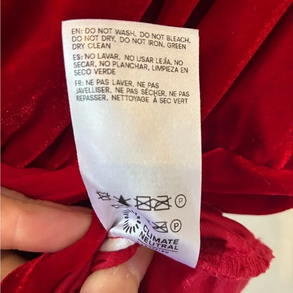 Reformation Amelia Knit Top Red - Size M - Picture 5 of 6